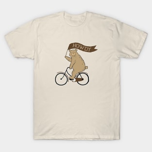 Your Friendly Neighborhood Bicycling Bear T-Shirt